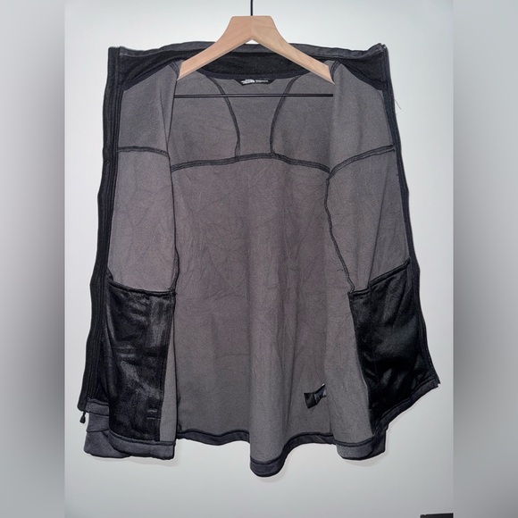 The North Face 200 Wt Cinder Full Zip Jacket Women Size XL Black Polyester Blend - Picture 3 of 15